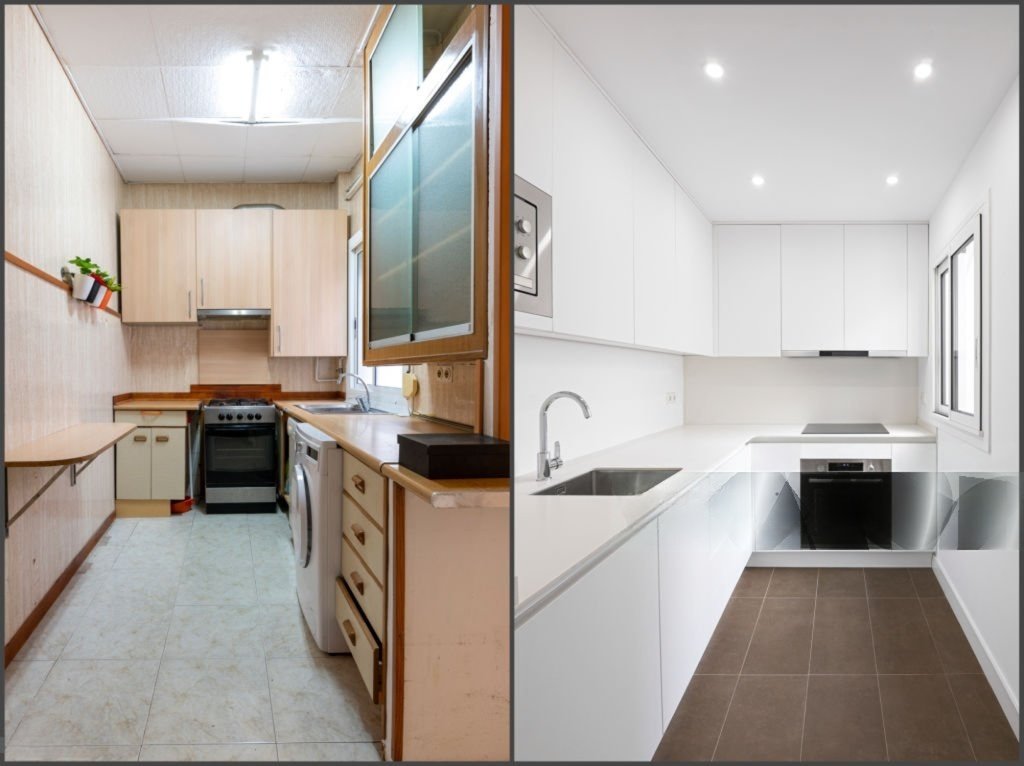 Cómo amueblar una cocina pequeña (sin que parezca un armario con fogones) Wmremove Transformed